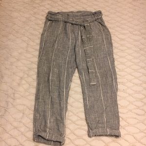 Free People woven loungy pant